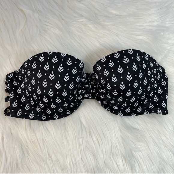 NWOT Shade & Shore Strappy Back Bikini Top 34C - Picture 1 of 10